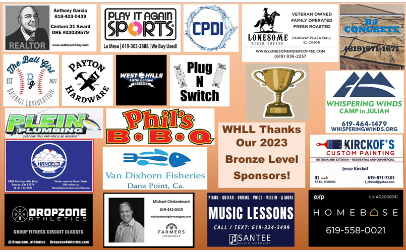 2023 Bronze Level Sponsors