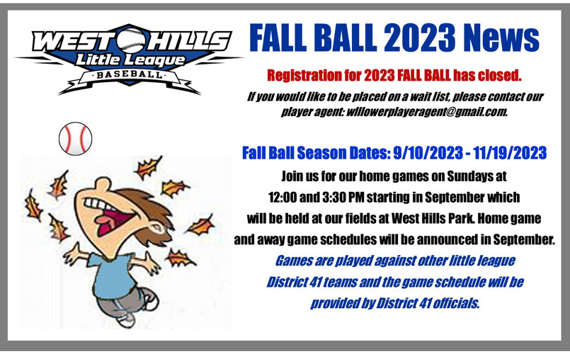 Fall Ball 2023 News